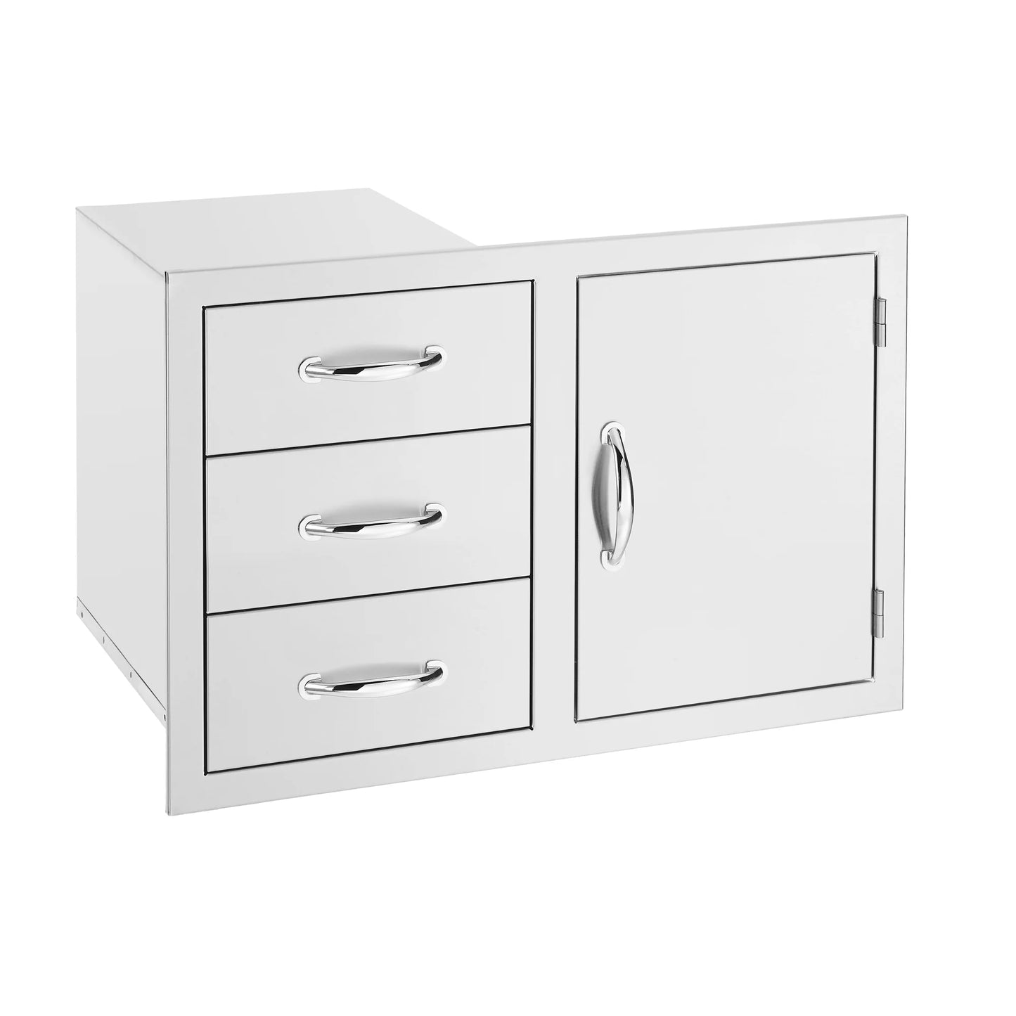 33" 3-Drawer & Access Door Combo